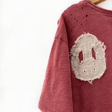 Load image into Gallery viewer, Distressed Peace T-Shirt
