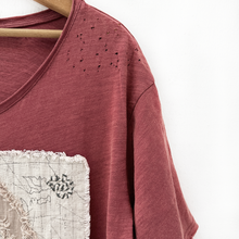 Load image into Gallery viewer, Distressed Peace T-Shirt
