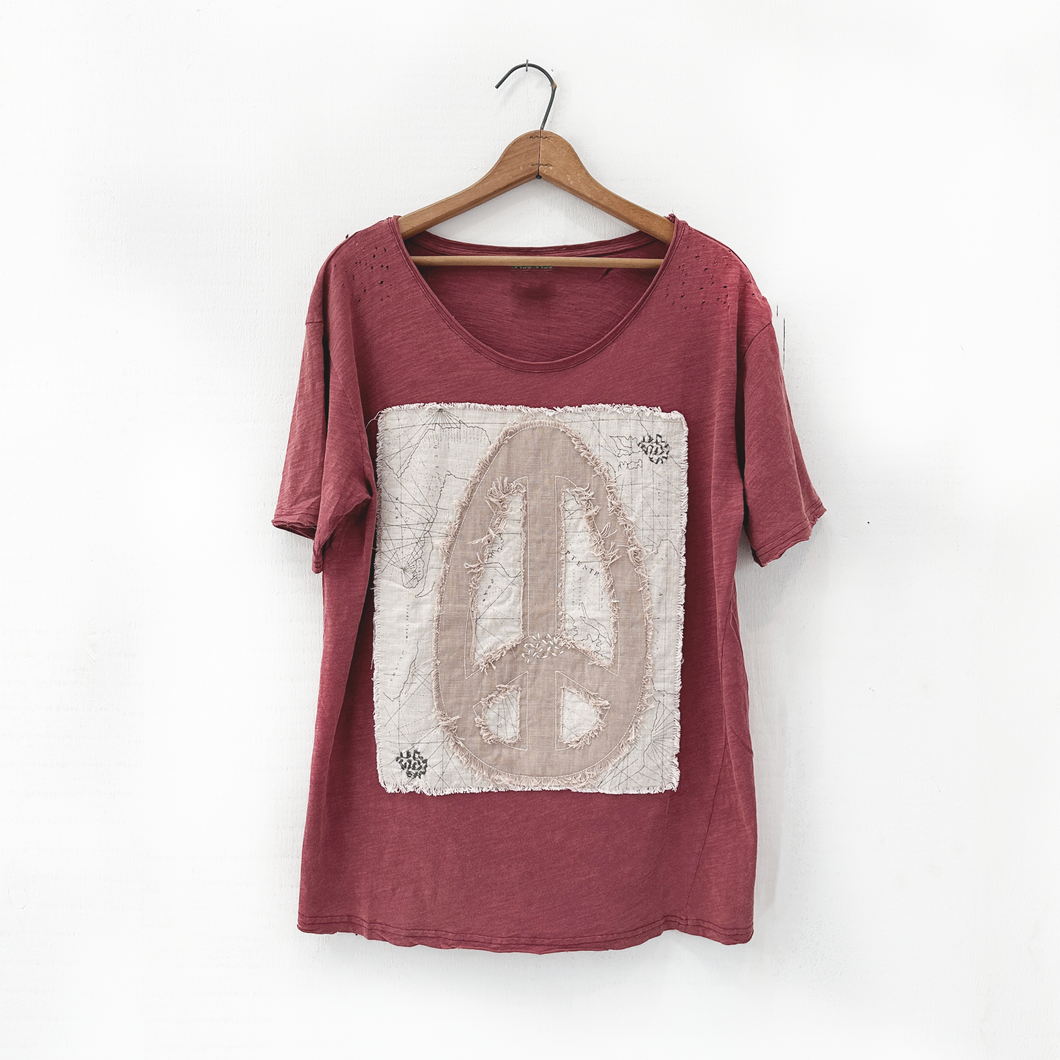 Distressed Peace T-Shirt