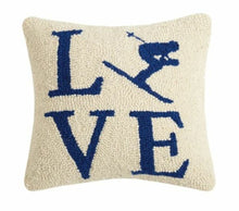 Load image into Gallery viewer, Love Ski Hook Pillow
