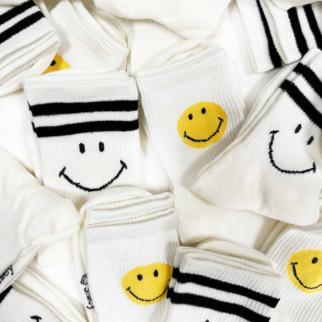 Smiley Tube Socks