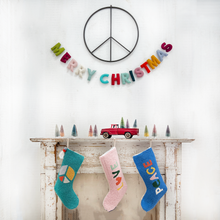 Load image into Gallery viewer, PEACE Knit Stocking
