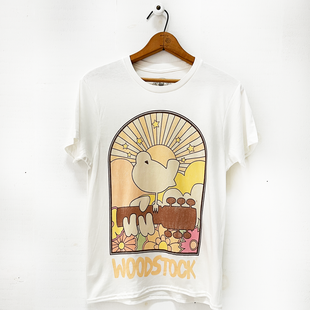 Peace, Love, Woodstock Unisex T-Shirt