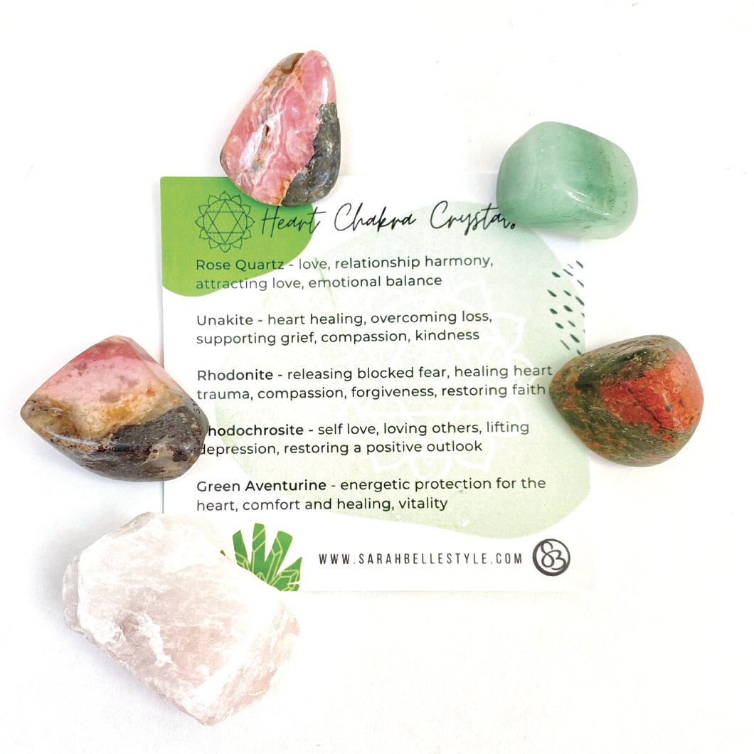 Heart Chakra Crystals