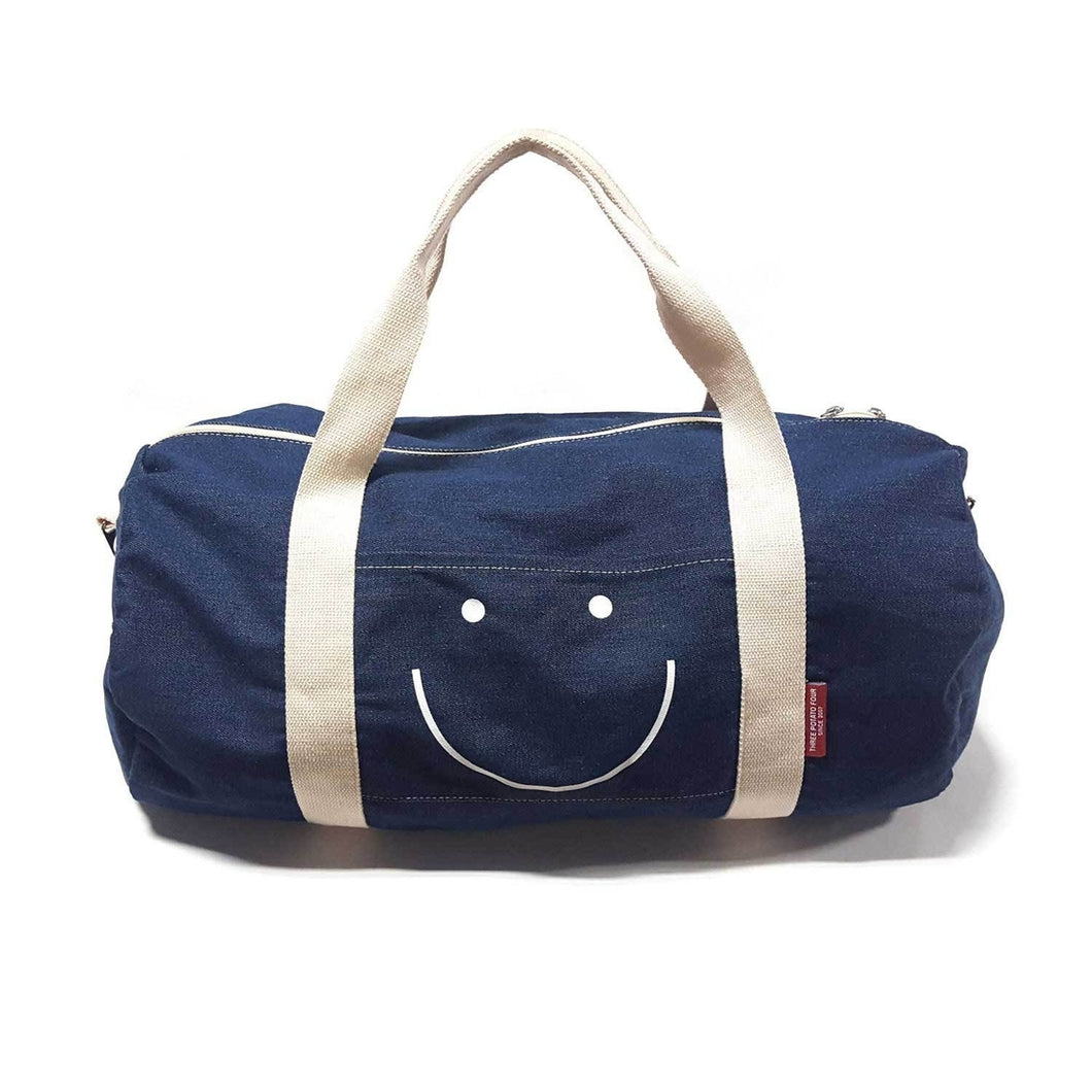 Smiley Denim Duffle