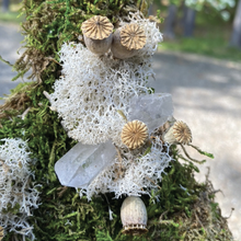 Load image into Gallery viewer, Fern and Quartz Peace Wreath - 15&quot;
