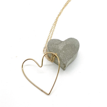 Load image into Gallery viewer, Gold Heart Necklace
