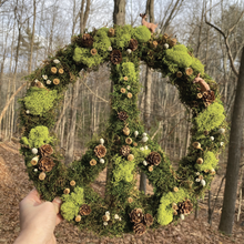 Load image into Gallery viewer, Woodland Peace Wreath - 15&quot;
