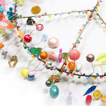 Load image into Gallery viewer, Beaded Peace Sign
