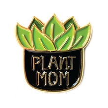Load image into Gallery viewer, Plant Mom Enamel Pin
