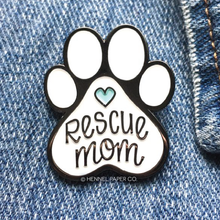 Load image into Gallery viewer, Rescue Mom Enamel Pin
