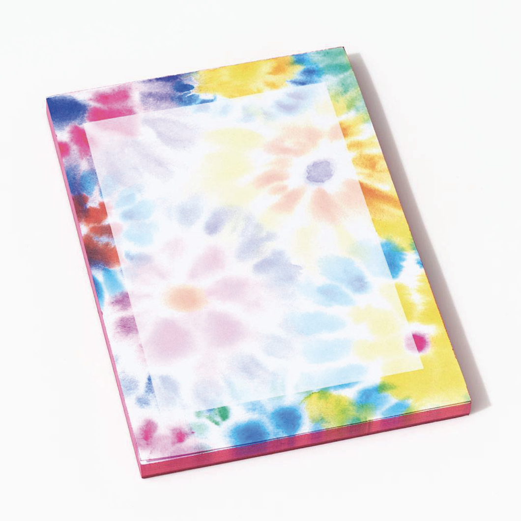 Tie Dye Notepad